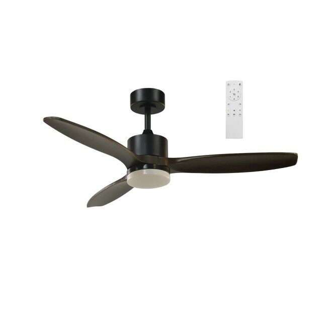 Ventilador de techo LED Nare CCT (22W) Acero - Madera Nórdico