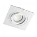 Foco empotrable CLASSIC basculante cuadrado Aluminio Clásico Foco empotrable CLASSIC basculante cuadrado Aluminio Clásico Blanco