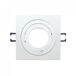 Foco empotrable CLASSIC basculante cuadrado Aluminio Clásico Foco empotrable CLASSIC basculante cuadrado Aluminio Clásico Blanco