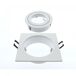 Foco empotrable CLASSIC basculante cuadrado Aluminio Clásico Foco empotrable CLASSIC basculante cuadrado Aluminio Clásico Blanco