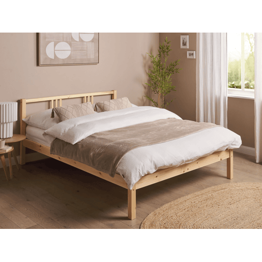 Beliani Cama Pinho VANNES Beliani Cama Pinho VANNES