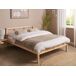 Beliani Cama Madera de pino VANNES 147x209 Beliani Cama Madera de pino VANNES 147x209 Blanco