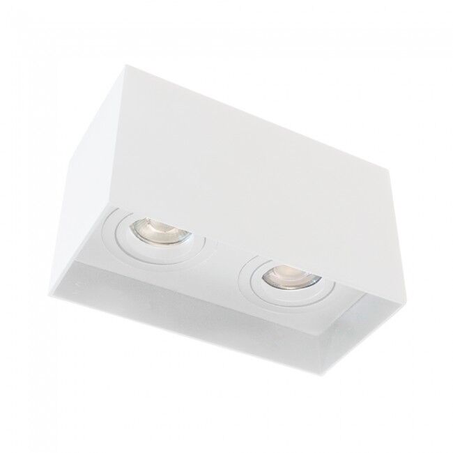 Foco de superficie Classic (2 luces) Aluminio  Moderno