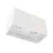 Foco de superficie Classic (2 luces) Aluminio Moderno Foco de superficie Classic (2 luces) Aluminio Moderno Blanco