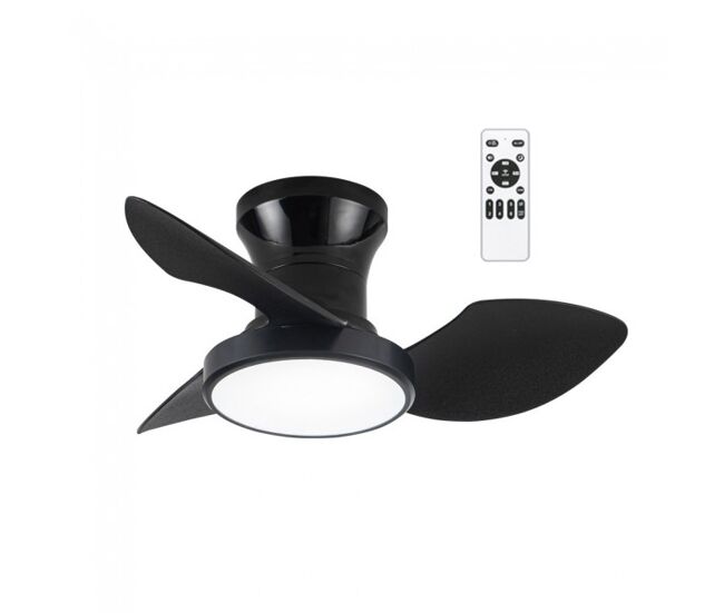 Ventilador de techo led milfero cct dim 20w marca wonderlamp