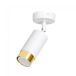 Foco de techo orientable Mura Metal Moderno Foco de techo orientable Mura Metal Moderno Blanco