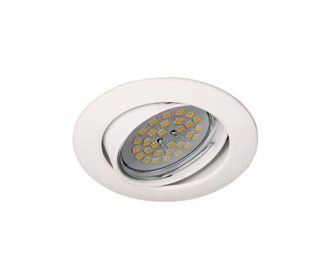 Foco empotrable basic redondo blanco - wonderlamp clásico