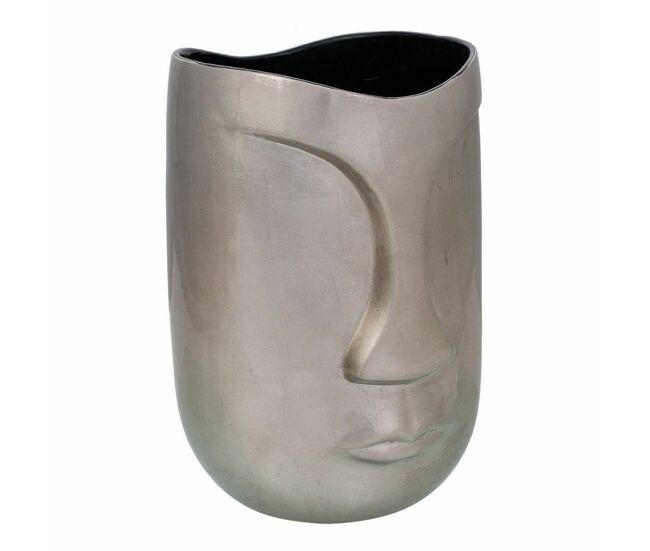 Figura decorativa alexandra house living barniz cerámico cara 23 x 33 x 23 cm