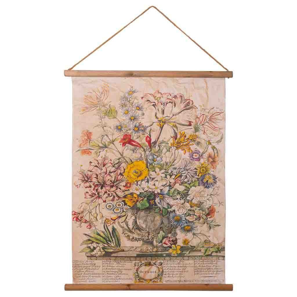 Lienzo pergamino de lino impreso 64x83x1,7