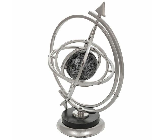 Figura decorativa alexandra house living madera papel aluminio plástico 32 x 42 x 32 cm