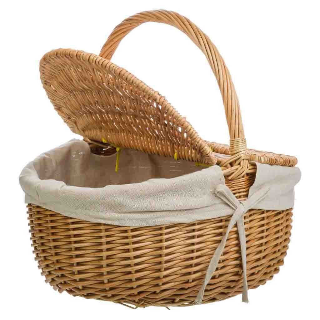 Cesta de mimbre