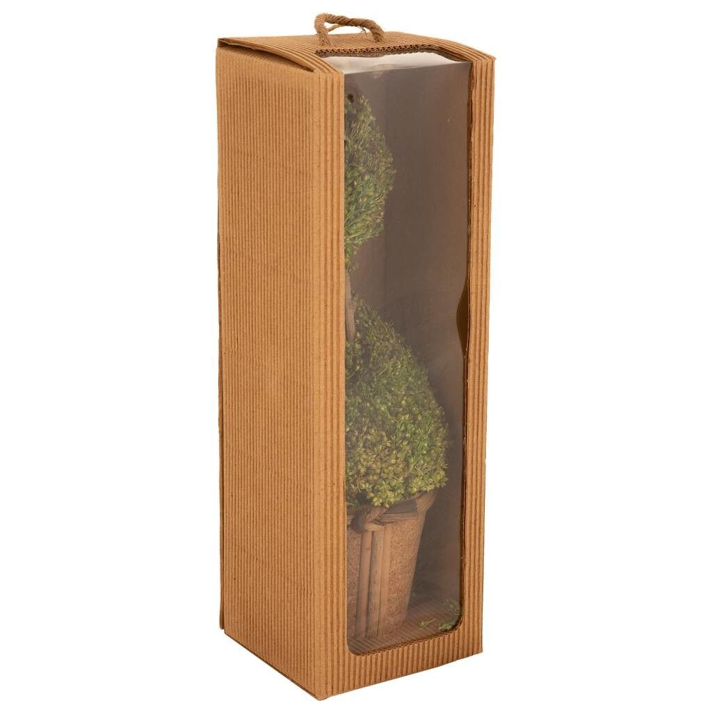 Maceta de flores secas 12x12,5x37