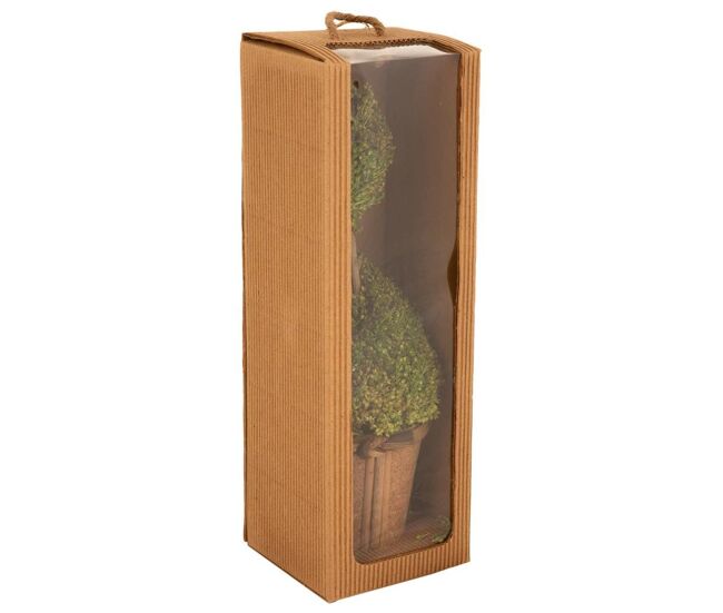 Maceta de flores secas 12x12,5x37