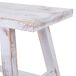 Banqueta de madera Banqueta de madera Blanco