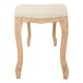 Banqueta de madera tapizada Banqueta de madera tapizada Beige