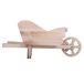 Carrito Macetero de madera Carrito Macetero de madera Marrón