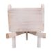 Carrito Macetero de madera Carrito Macetero de madera Marrón