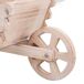 Carrito Macetero de madera Carrito Macetero de madera Marrón