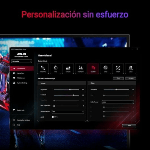 Monitor Gaming Asus 27 LCD Wide Quad HD