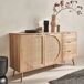 Aparador efecto madera de 2 puertas y 3 cajones, 150cm Aparador efecto madera de 2 puertas y 3 cajones, 150cm Madera