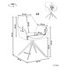 Beliani Silla de comedor JODAR Beliani Silla de comedor JODAR Azul/ Verde