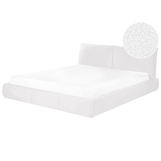 Beliani Cama Bouclé VINAY Beliani Cama Bouclé VINAY