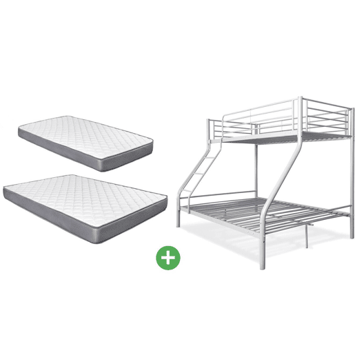 Oferta: Beliche Duplo Metal + 2 Colchões