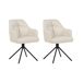 Beliani Silla de comedor MIRA Beliani Silla de comedor MIRA Beige