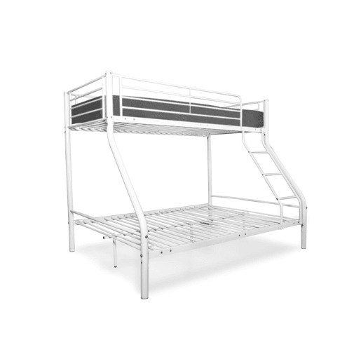 Beliche de metal para cama de casal com colchão de 90cm