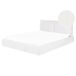Beliani Cama Bouclé VINAY 176x233 Beliani Cama Bouclé VINAY 176x233 Blanco