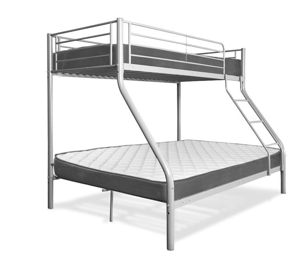 Oferta: litera de matrimonio metalica + 2 colchones