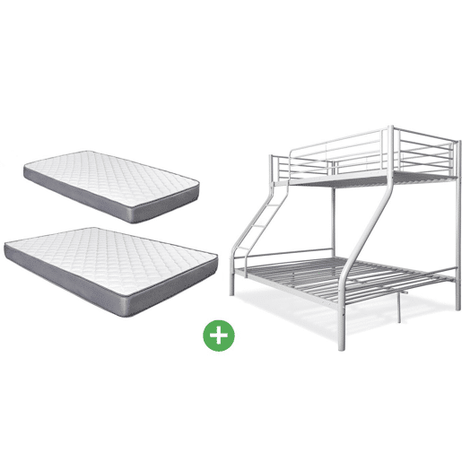 Oferta: Beliche Duplo Metal + 2 Colchões Oferta: Beliche Duplo Metal + 2 Colchões