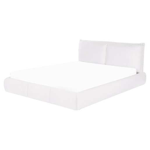 Beliani Cama de água Bouclé VINAY