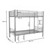 Litera Metalica Doble Cama 201x98 Litera Metalica Doble Cama 201x98 Negro