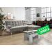 Oferta: Sofa Cama Chaise Longue XS + Mesa de Centro Elevable Oferta: Sofa Cama Chaise Longue XS + Mesa de Centro Elevable Gris