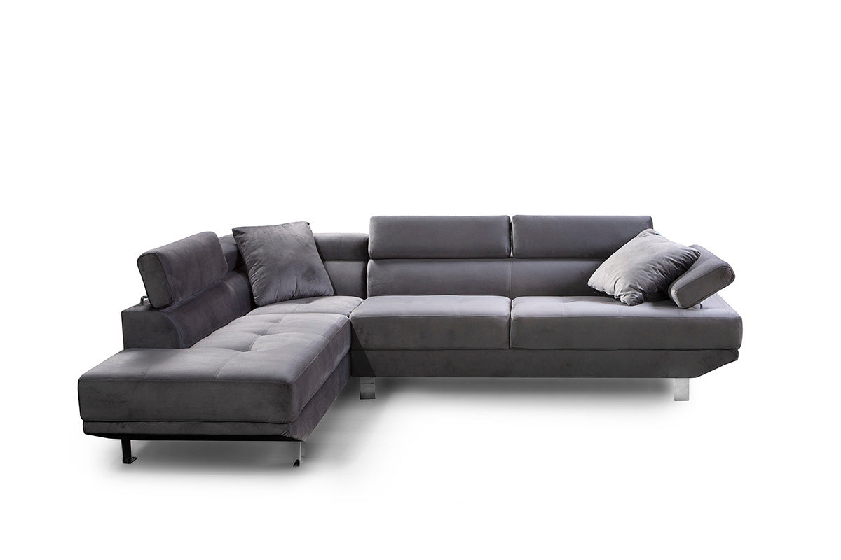 sofa chaise longue rinconera daniela 262cm