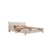 Cama de matrimonio de terciopelo 189x212 Cama de matrimonio de terciopelo 189x212 Beige