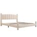 Cama de matrimonio de terciopelo 189x212 Cama de matrimonio de terciopelo 189x212 Beige