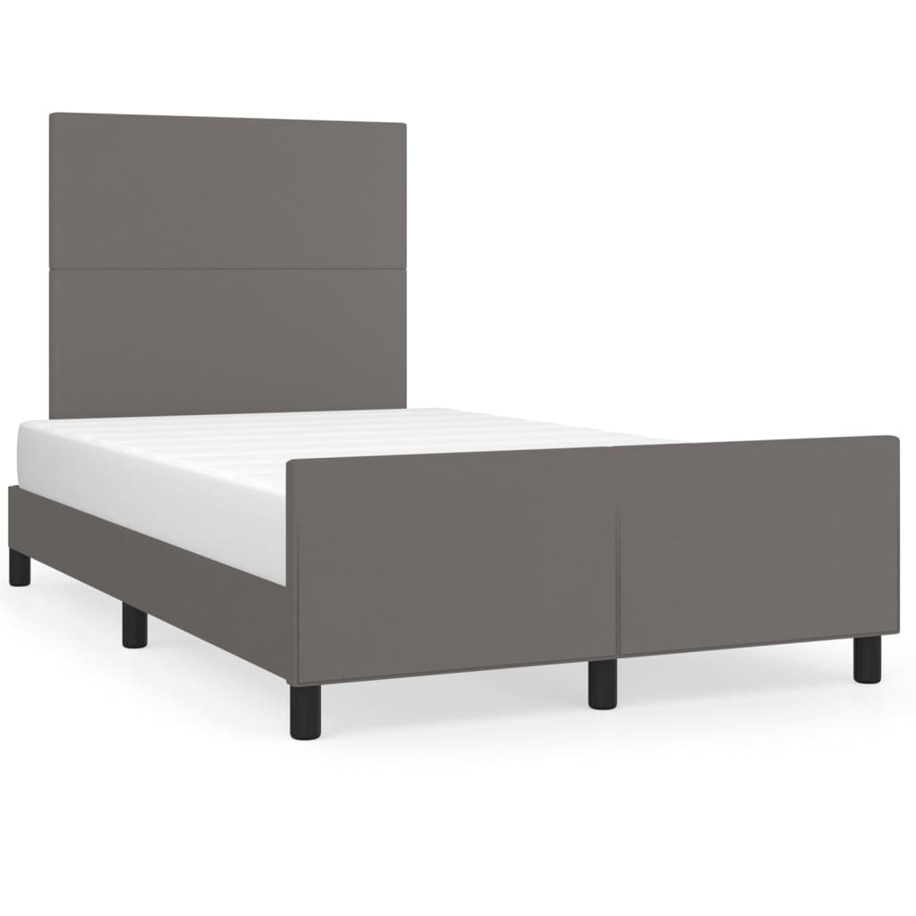 Estructura de cama 120x200 Gris