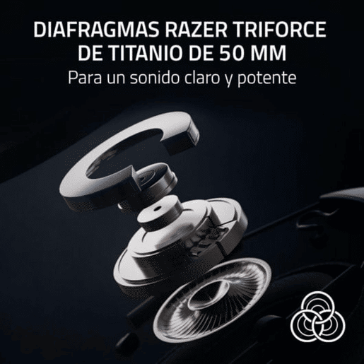 Auriculares com microfone para Vídeojogos Razer Blackshark V2 Hyperspeed