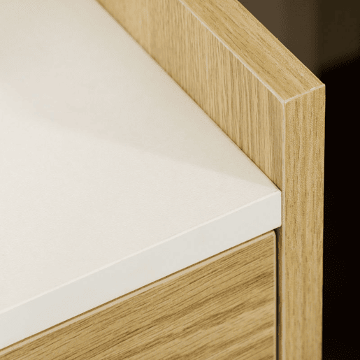 HOMCOM Mesa de Cabeceira Moderna Mesa de Cabeceira com Entrada USB Tomada Elétrica Gaveta e Prateleiras Mesa de Cabeceira para Dormitório 40x40x60 cm Madeira