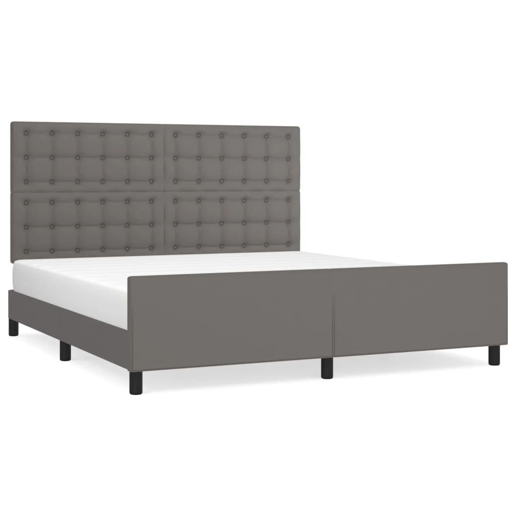 Estructura de cama 160x200 Gris
