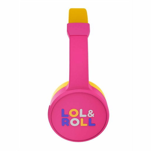Fones de Ouvido Bluetooth de Faixa de Cabeça Energy Sistem Lol&Roll Pop Kids Cor de Rosa