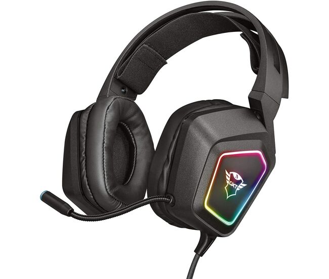Auricular con micrófono gaming trust gxt 450 blizz rgb 7.1 surround