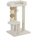 Árbol para Gato Aglomerado de Madera, Lana de Cordero PawHut Árbol para Gato Aglomerado de Madera, Lana de Cordero PawHut Crudo