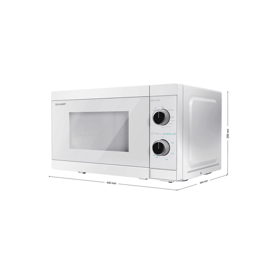 Microondas Sharp YCMG01EC Branco Cristal 800 W 20 L Microondas Sharp YCMG01EC Branco Cristal 800 W 20 L