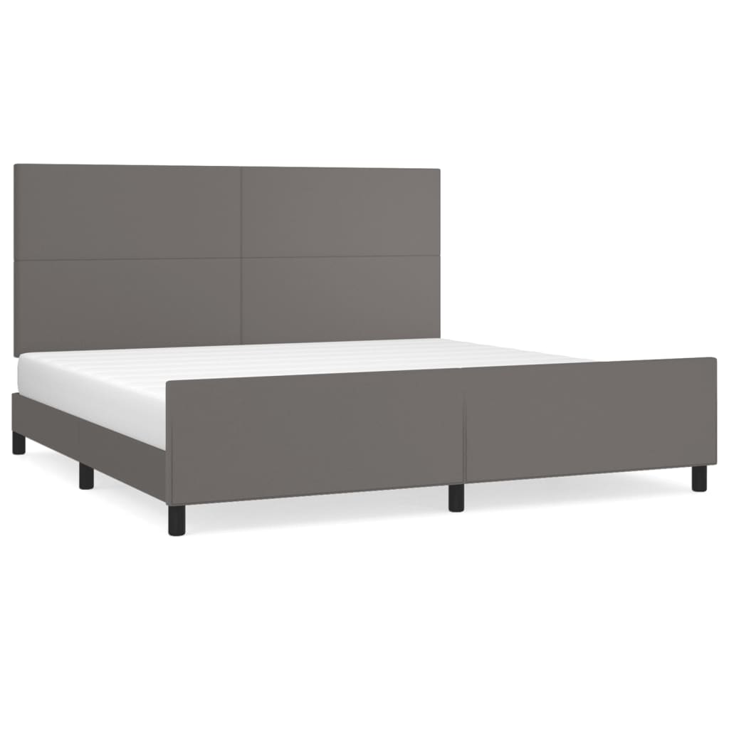 Estructura de cama 200x200 Gris