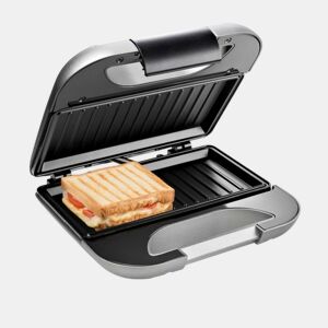 Prensa para Sandes Princess Preto Cinzento 750 W
