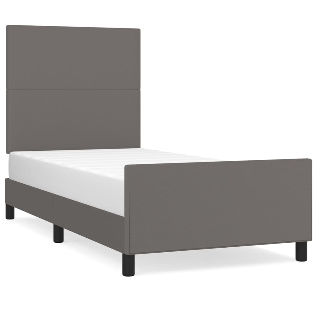 Estructura de cama 80x200 Gris