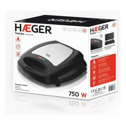 Sanduicheira Haeger Tostata 750 W
